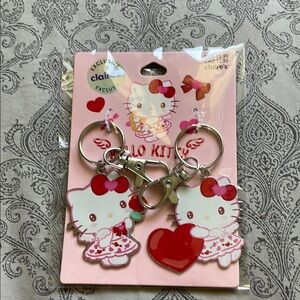 Claire's Hello Kitty Keychain Duo